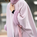 新品　エムズグレイシー ピンク　ポンチョ　ファー M'S GRACY 2024 A/W Collection | msgracy