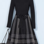 エムズグレイシーニットワンピース40 中古・古着通販】M'S GRACY (エムズグレイシー) リボンデザイン