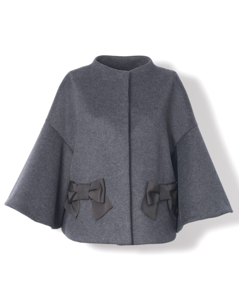 ショートケープファーコート【予約商品】