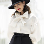 ラグジュアリーボウタイブラウス | msgracy