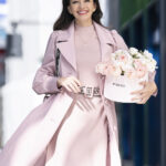 【美品✨】エムズグレイシー ロゴ入りベルト付きニットワンピース 38 美品✨】エムズグレイシー ロゴ入りベルト付きニットワンピース