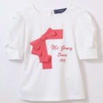 グログランリボン付きカットソー | msgracy