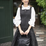 ✨未使用　M'SGRACY　ジャンパースカート　カタログ掲載品 エムズグレィシー 2024秋 前ファスナージャンパースカート M'S